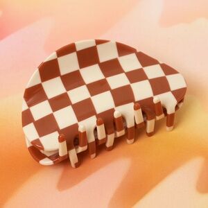 BN Chunks Caramel Checker Claw Clip Bundle